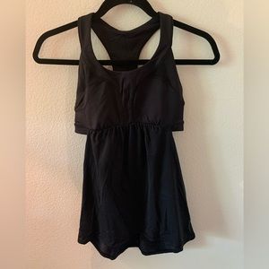 Lululemon- Black- Workout Tank